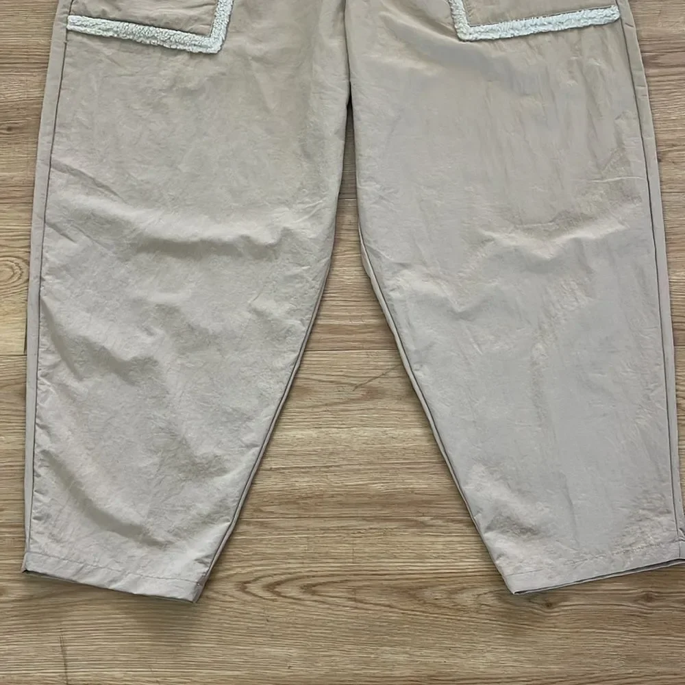 NWT Nike Sherpa Nylon Jogger Pants XXL